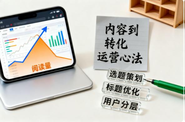 公众号数据增长指南：从内容到转化的运营心法