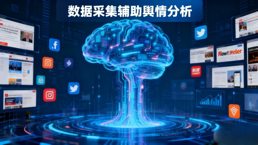 数据采集：舆情分析的基石与赋能引擎​