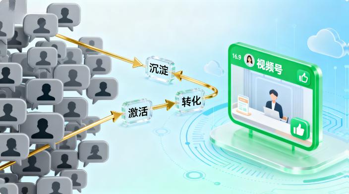 私域流量终极战场：为什么90%的企业都在把客户从微信群导入视频号？