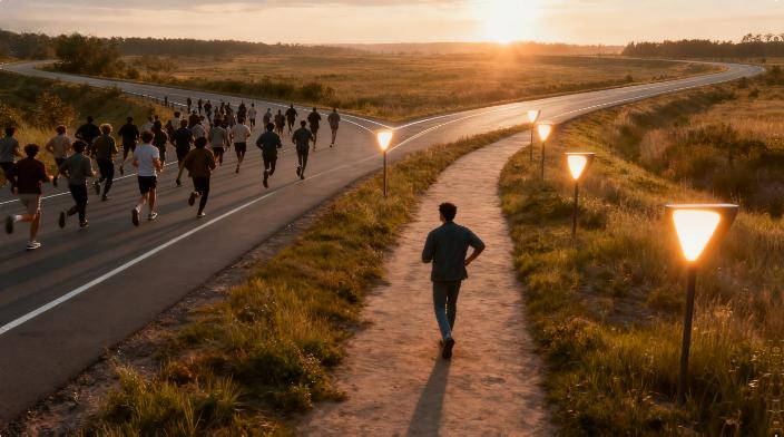 抖音个人IP同质化危机：被大V私藏的差异化定位法，让普通人在红海赛道突围成功