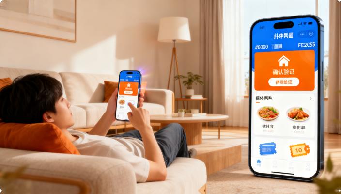 抖音随心团：让你躺家里也可以核销的团购