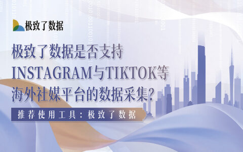 极致了数据是否支持Instagram与TikTok等海外社媒平台的数据采集？