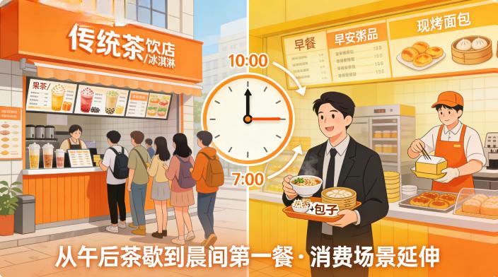 蜜雪冰城卖早餐：一场精心设计的“全时段”商业规划