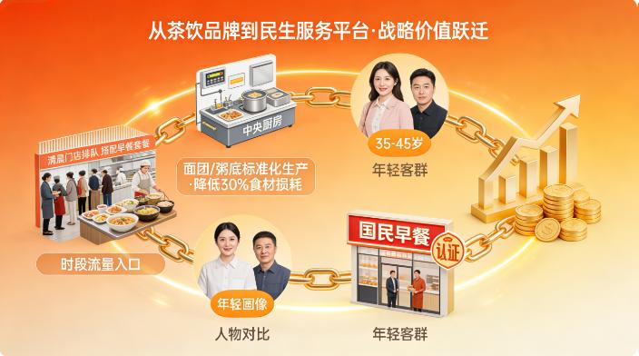 蜜雪冰城卖早餐：一场精心设计的“全时段”商业规划