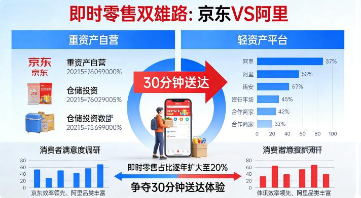 淘宝京东年底动真格的了！京东外卖上线、饿了么更名，万亿即时零售的终局博弈开始了