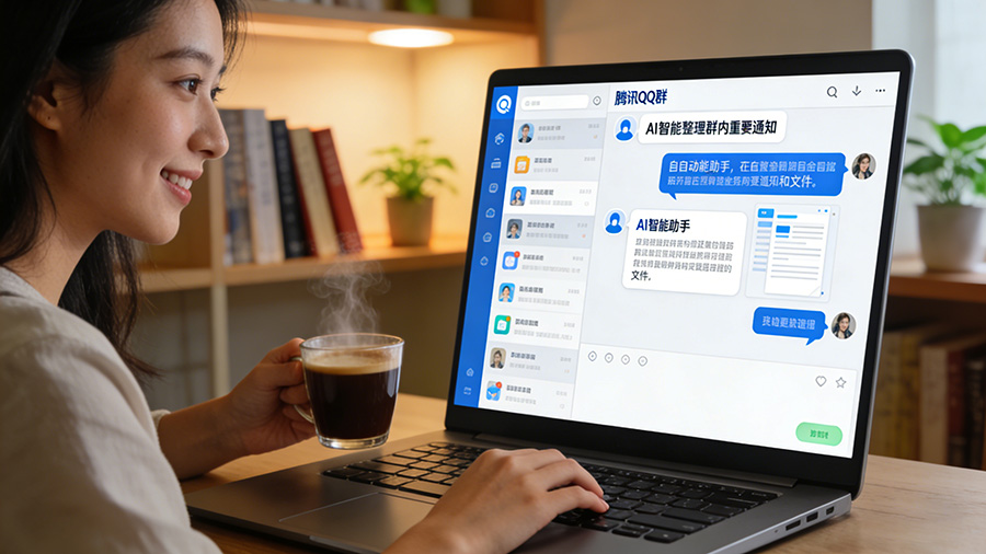 QQ群聊上线AI总结：从“爬楼”到“秒懂”