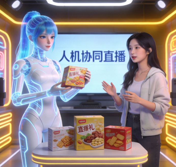 AI虚拟直播 | 电商直播新力量